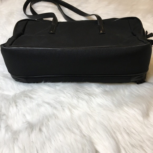 Tumi | Canvas & Leather Laptop Bag - Picture 15 of 16